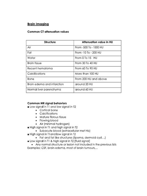 Brain Anatomy | PDF