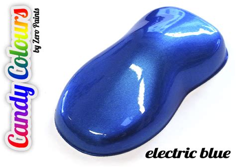 Electric Blue Metallic Blue Car Paint - Feketerdo