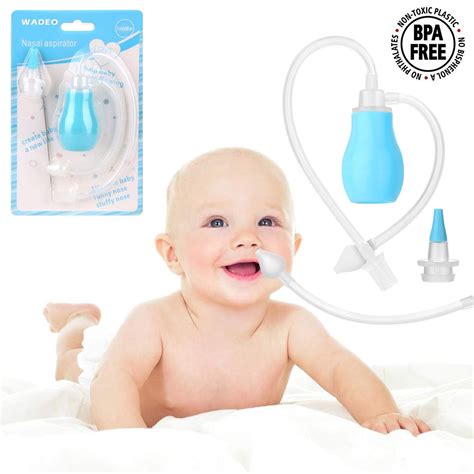 Baby Care Vacuum Suction Nasal Aspirator Convenient Baby Safe Nose ...