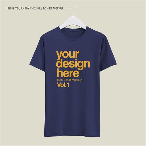 Free Realistic T-Shirt Mockup :: Behance