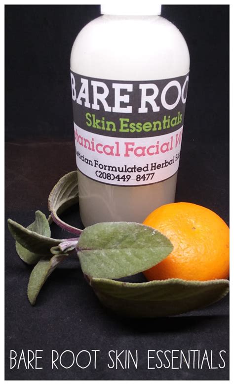 Botanical Face Wash – BARE ROOT Skin Essentials