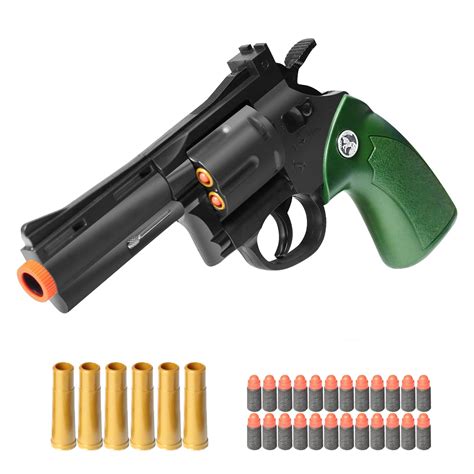 Buy YHWSLYZ Revolver Toy EVA Soft Bullets, Surprise Gift for Boys and ...