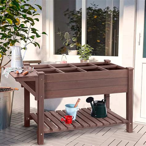 Amazon.com: raised planter box with legs