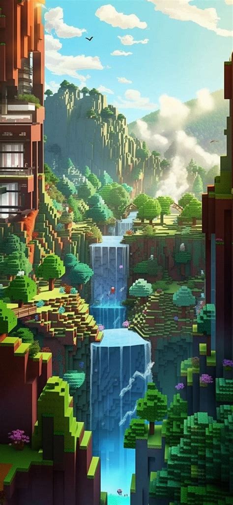 Minecraft Nature Art Wallpapers - Best Video Games Wallpapers