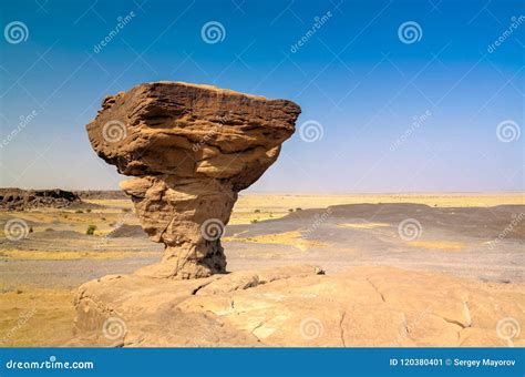 Rock Formation at Sahara Desert Near Tchirozerine Region, Agadez, Niger ...