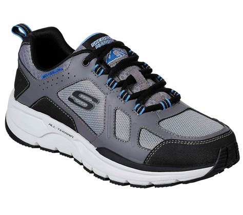 Skechers Men's Wide Fit Charcoal shoes Memory Foam Sport Water ...