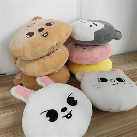 Stray Kids Plushies - Cute Jiniret Skzoo Plush Cushion | Stray Kids Store