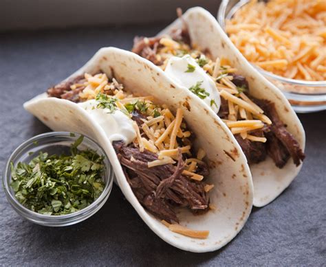 BBQ Shredded Beef Tacos