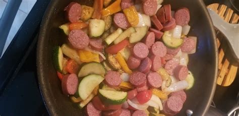 Shrimp, Sausage and Vegetable Stir Fry Recipe – Our Military Life Blog