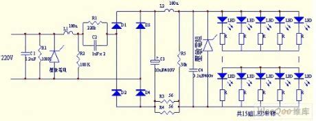 220V power supply LED lamp driver circuit - Basic_Circuit - Circuit ...