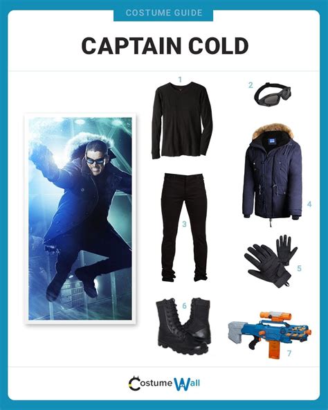 Dress Like Captain Cold Costume | Halloween and Cosplay Guides