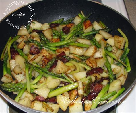 Asparagus with New Potatoes