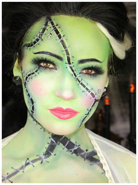 Frankenstein Bride Makeup