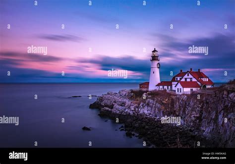 Portland Head Lighthouse Stock Photo - Alamy