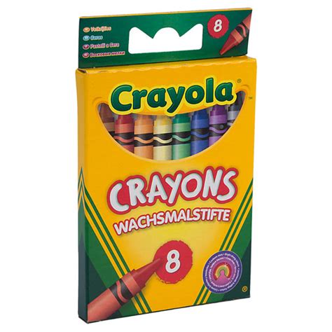 Crayola Crayons - Pack of 8 | Rapid Online