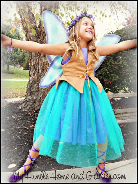 A Perfect Little Fairy Costume DIY - My Humble Home and Garden