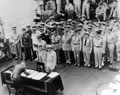 Photography Collection – Ceremonial Surrender of Japan - Truman Library ...