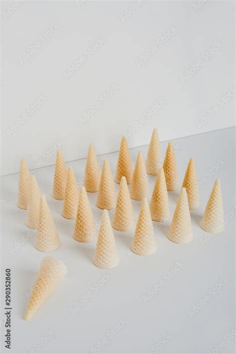 Ice cream cones Stock Photo | Adobe Stock