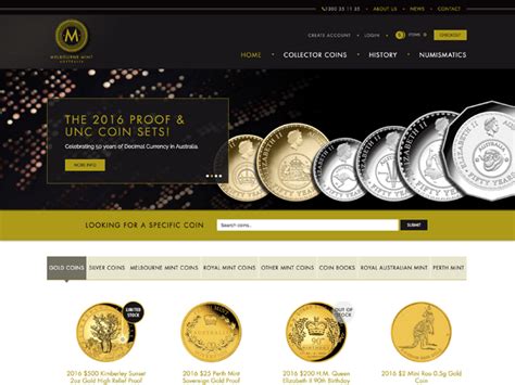 Melbourne Mint Coins - WooCommerce