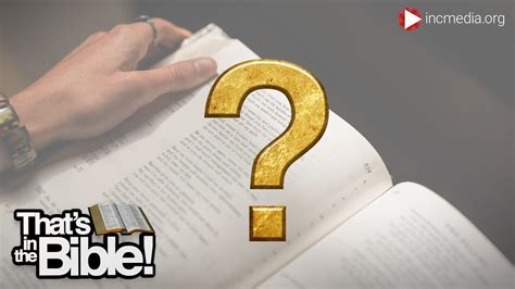 Is the Bible the Word of God? - incmedia.org