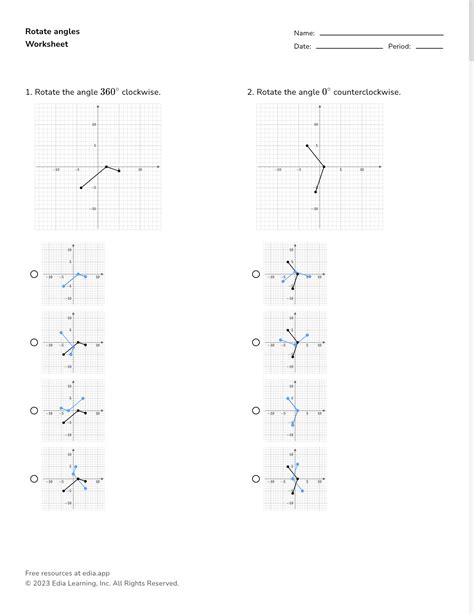 Edia | Free math homework in minutes - Worksheets Library