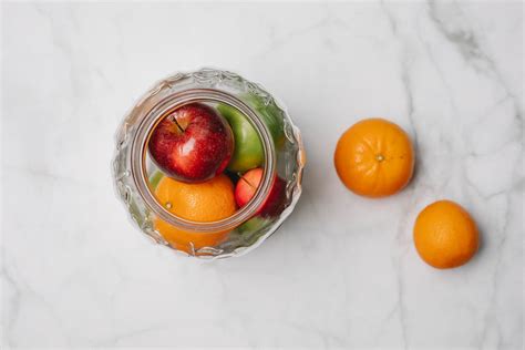 Glass bowl with fresh fruits · Free Stock Photo