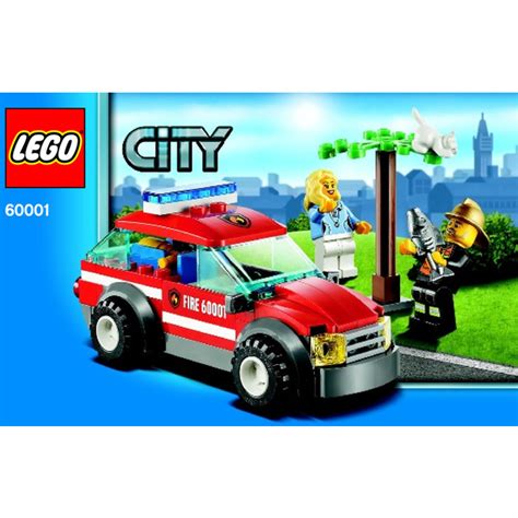 LEGO Fire Chief Car Set 60001 Instructions | Brick Owl - LEGO Marketplace