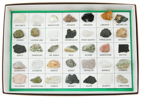 Rocks & Minerals Collection | 35-Specimen Rocks & Minerals Kit