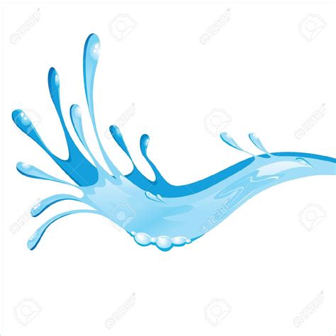 5+ Water Splash Clip Art - Preview : Pour Water: Water | HDClipartAll