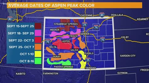 Colorado fall colors guide: Where and when to see the best fall foliage ...