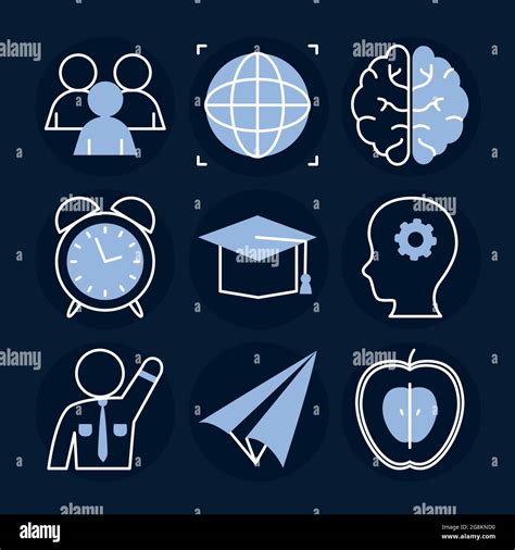 life skills icon set design Stock Vector Image & Art - Alamy