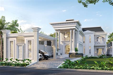 25+ Inspirasi Desain Rumah Klasik Modern & Mewah Terbaru