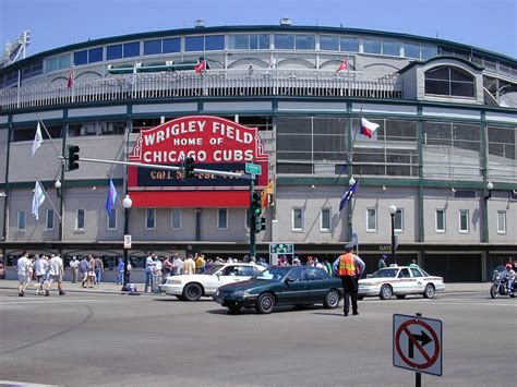 Wrigley Field, home of Chicago Cubs