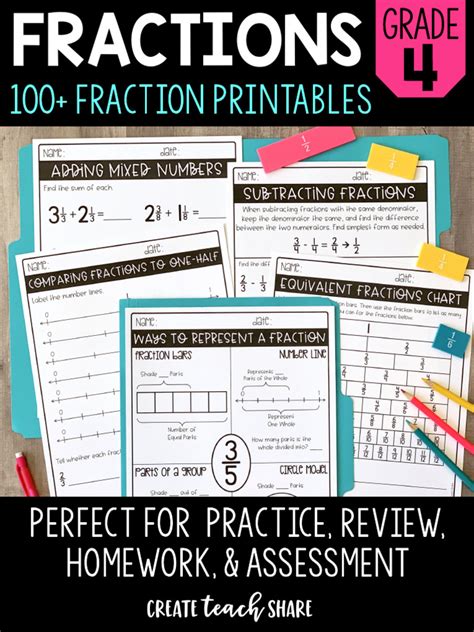 Fraction Printables | PDF