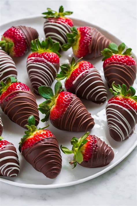 Chocolate Covered Strawberries - Cooking Classy