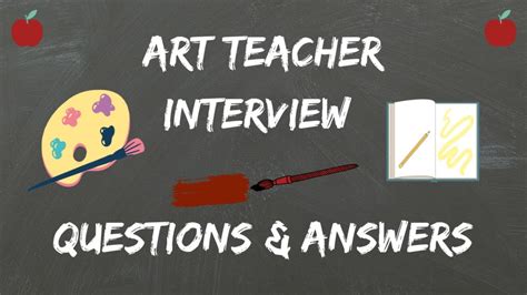 Art Teacher Interview Questions - support your career