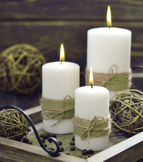 17 DIY Decorated Candle Ideas You'll Love - Craftsonfire