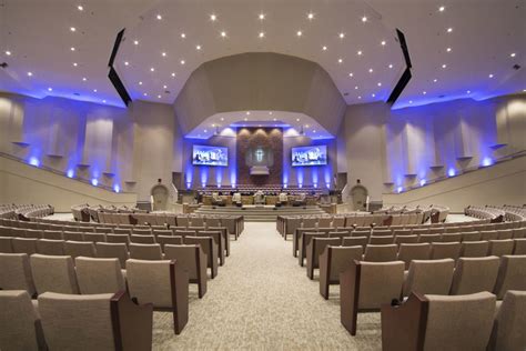 Westside-Baptist-Church-Modern-Renovation-Stage - Church Interiors, Inc.