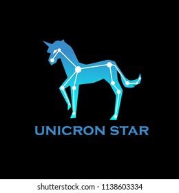 Star Horse Logo Stock Vector (Royalty Free) 1138603334 | Shutterstock