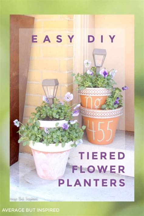 DIY Solar Light Planters | Solar lights diy, Solar light crafts, Flower ...