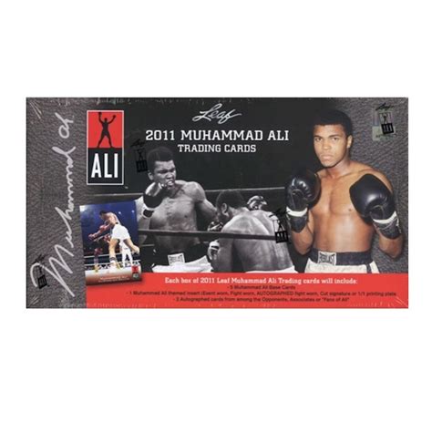 2011 Leaf Muhammad Ali Boxing Hobby Box | Steel City Collectibles