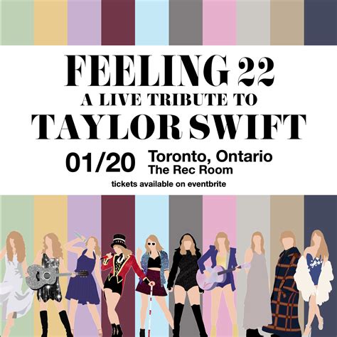 FEELING 22 - A Live Tribute to TAYLOR SWIFT (19+), Part Of That Music ...