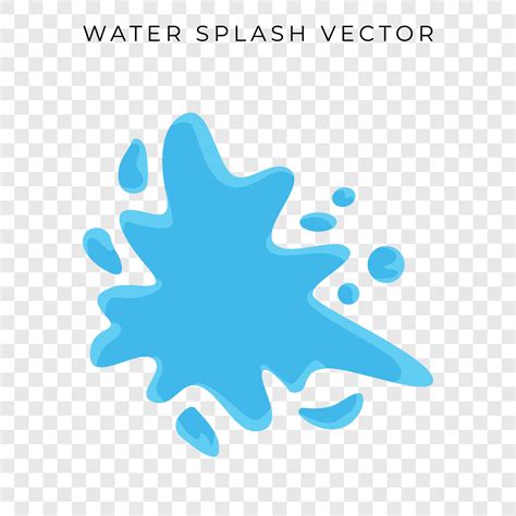 water splash vector illustration graphics splat png 35265143 Vector Art ...