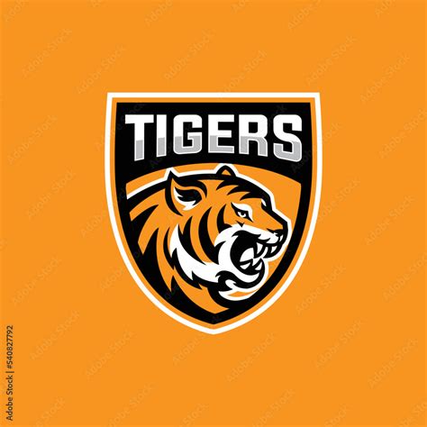 Tigers sport logo. Vector logo. Esport logo. Stock Vector | Adobe Stock