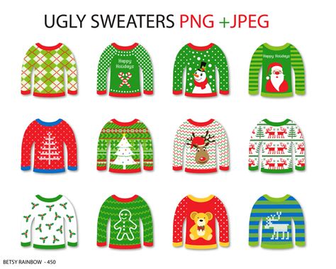 christmas sweater clipart png - Clipground