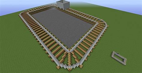 OVERSIZED Minecart and track! Minecraft Project