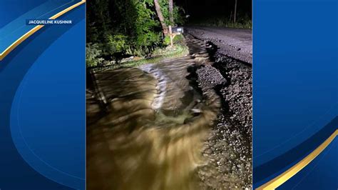 Flash flooding in parts of New Hampshire closes roads