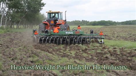 Wishek Heavy-Duty Breaking Discs | Flaman Agriculture (2013) - YouTube