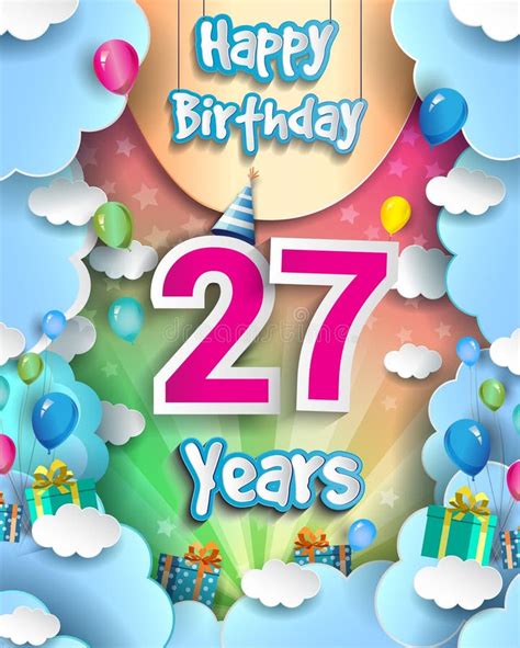 27th Birthday Stock Illustrations – 487 27th Birthday Stock ...