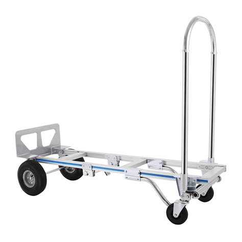 880lbs Aluminum Hand Truck, 2 in 1 Heavy Duty Convertible Folding Hand ...